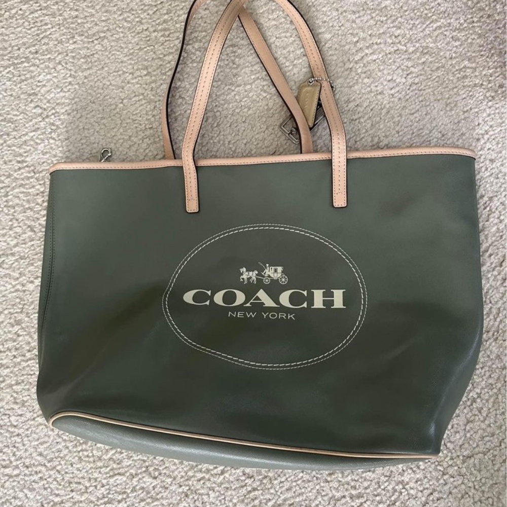 Large Coach Tote Bag